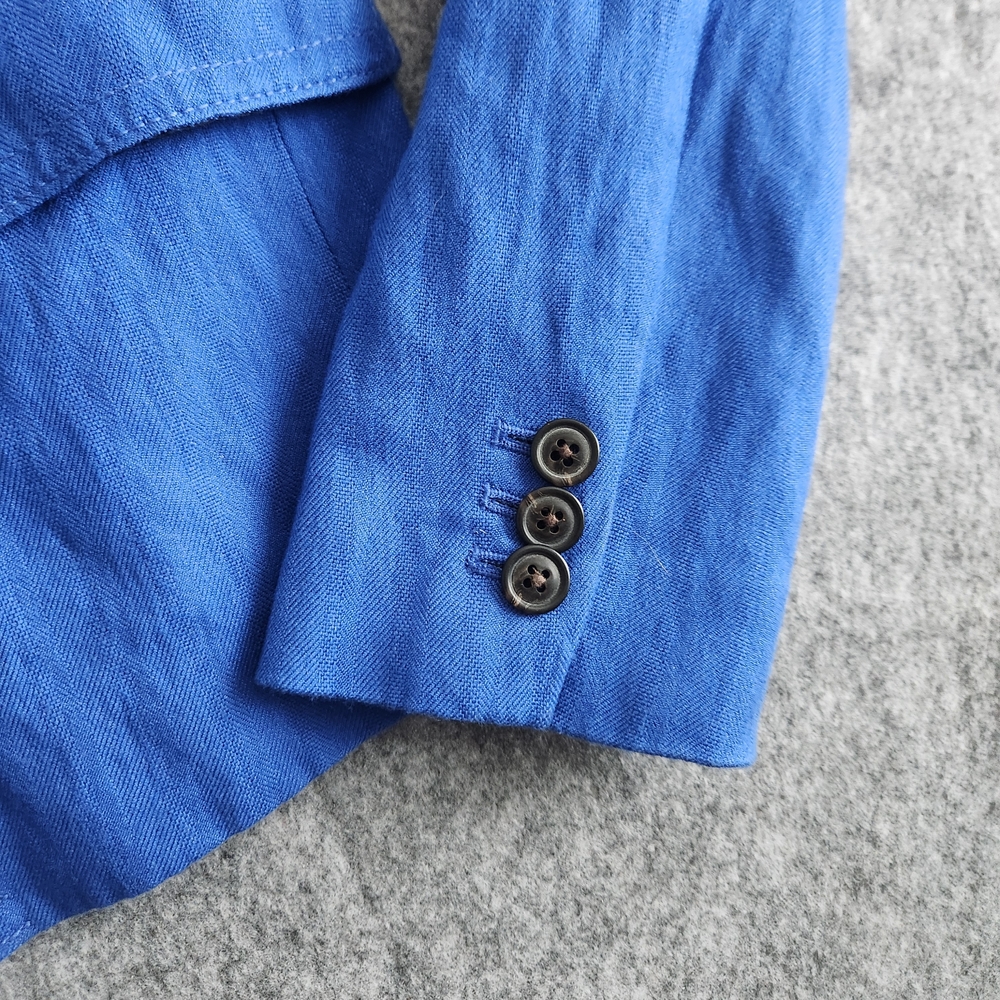 J.Crew Schoolboy Blazer Jacket Women's 6 Blue Business Career Office Minimalist - Picture 9 of 13